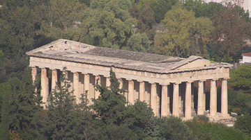 Aerial View of the Thesium, Athens