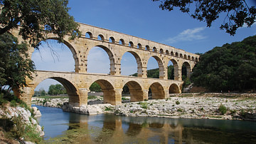 The Roman Aqueduct of Pont du Gard