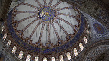 Interior Dome, Blue Mosque, Istanbul