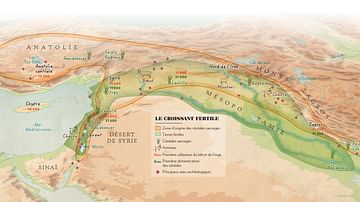 Map of the Fertile Crescent