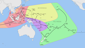 Dispersal of Austronesian People Across the Pacific