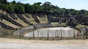 Roman Amphitheatre, Mediolanum Santonum