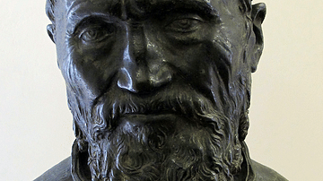 Bust of Michelangelo