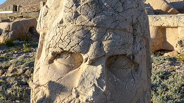Head of Hercules-Artagnes-Ares on Mount Nemrut