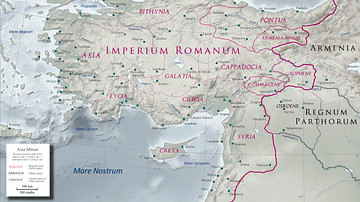 Asia Minor in the Early 1st Century CE
