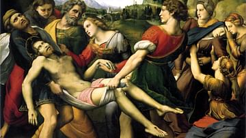 The Entombment by Raphael