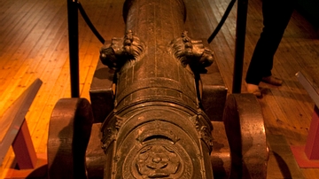 Bronze Cannon from the Mary Rose