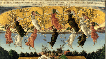Mystic Nativity by Botticelli