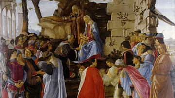 Adoration of the Magi by Botticelli