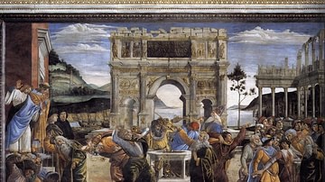 Life of Moses by Botticelli