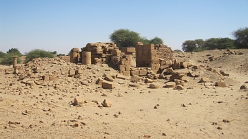 Original Site Of The Meroe Head