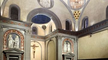 Brunelleschi's Old Sacristy, San Lorenzo, Florence