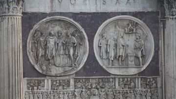 Detail, Arch of Constantine I