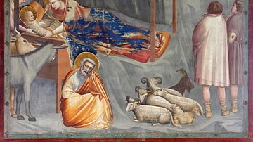 The Nativity by Giotto