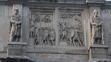 Dacian Prisoners, Arch of Constantine