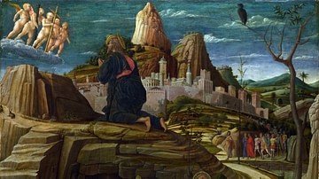 The Agony in the Garden by Mantegna