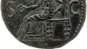 Coin Depicting Vesta