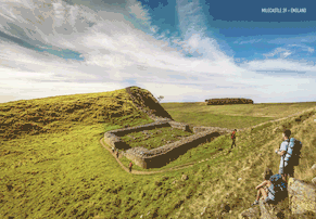 Reconstruction of Fort on Hadrian's Wall