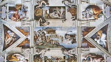 Sistine Chapel Ceiling by Michelangelo