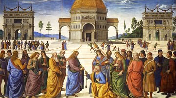 Delivery of the Keys to St. Peter by Perugino