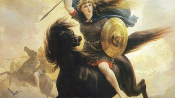 Peter Nicolai Arbo's Valkyrie