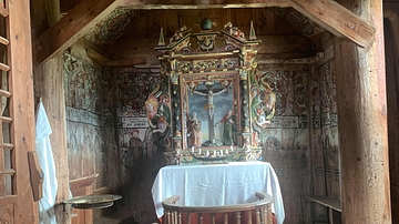 Interior - Urnes Stave Church
