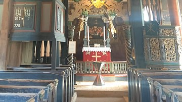 Interior - Lom Stave Church