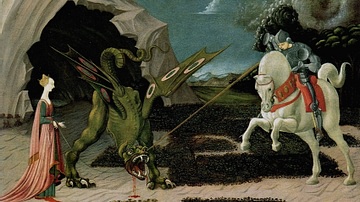 St. George & the Dragon by Uccello
