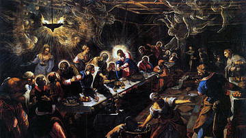 The Last Supper by Tintoretto