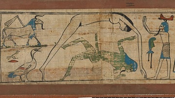 Detail of Tameni Funerary Papyrus