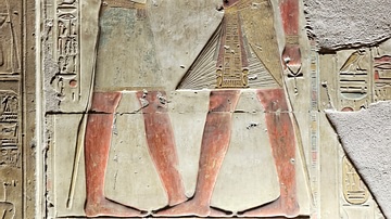 Wepwawet & Seti I, Abydos