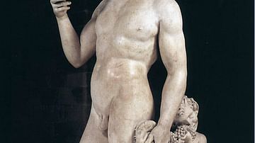 Bacchus by Michelangelo