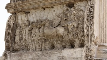 Chariot Panel, Arch of Titus