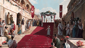 Artist's Impression of a Roman Wedding