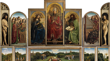 Het Lam Gods van Van Eyck