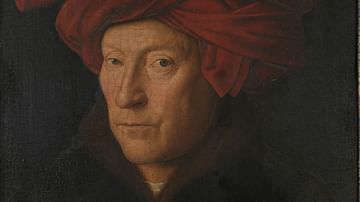 Man in a Red Turban by Jan van Eyck