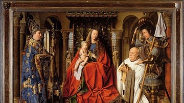 Madonna And Child With The Chancellor Rolin