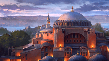 Painting of Hagia Sophia