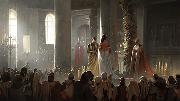 Wedding in Renaissance Rome (Artist's Impression)