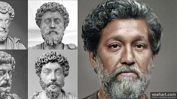 Marcus Aurelius (Facial Reconstruction)