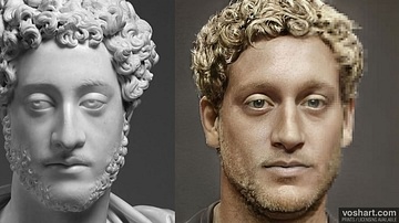 Commodus (Facial Reconstruction)