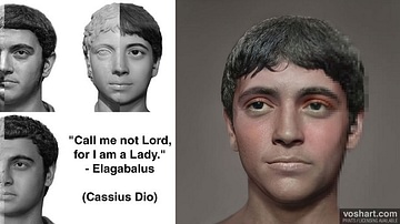 Elagabalus (Aged Facial Reconstruction)