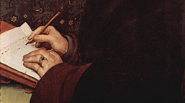 Erasmus by Hans Holbein