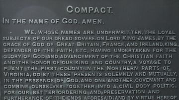 Mayflower Compact, Pilgrim Monument