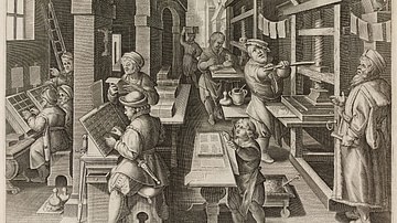 16th Century CE Flemish Book Printer
