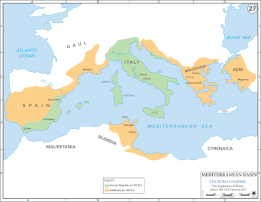 Map of 2nd Century Roman Expansion