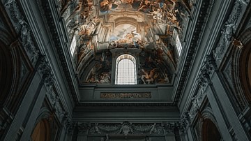 Ceiling of the Church of St. Ignatius of Loyola, Rome