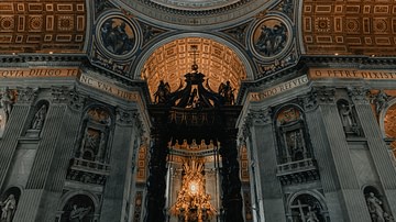 Ceiling of Saint Peter's Basilica, Rome