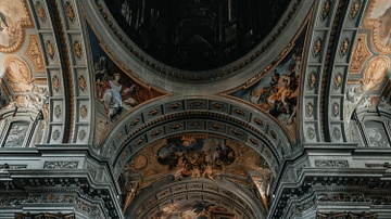 Nave of the Church of Saint Ignatius of Loyola