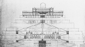 Temple of Fortuna Primigenia by Andrea Palladio